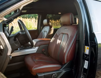 Interior 2020–22 Ford F-250 Super Duty Platinum Tremor Off-Road Package Crew Cab '2019–22