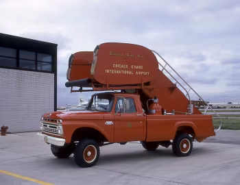 1966 Wollard Ford F-350 Mobile Stairway