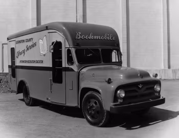 1955 Ford F-500 Gerstenslager Bookmobile