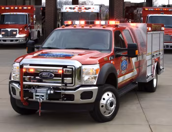 2011–16 Ford F-550 Super Duty Crew Cab Firetruck by Warner '2010–16