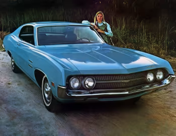 1970 Ford Fairlane 500 Hardtop Coupe (65B)