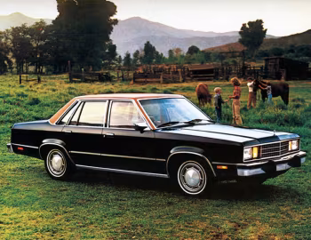 1979 Ford Fairmont 4-door Sedan [North America] (54B) '1978–79