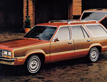 1981 Ford Fairmont Futura Squire Station Wagon (74B)