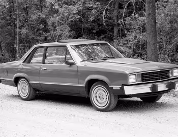 1980 Ford Fairmont Turbo 2-door Sedan Pre-production [North America]
