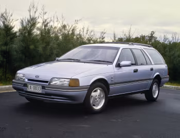 Ford Fairmont Ghia Wagon [Australia] (EA) '03.1988–10.1989