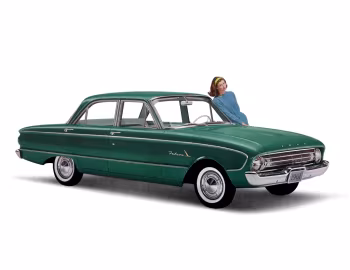 1961 Ford Falcon Deluxe 4-door Sedan [North America] (S/U-12) '09.1960–61