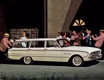 1961 Ford Falcon Deluxe 4-door Station Wagon [North America] (S/U-22) '09.1960–61
