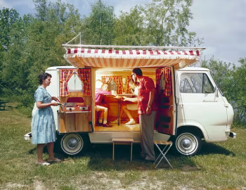 1962 Ford Falcon Econoline Club Wagon Camper [North America]