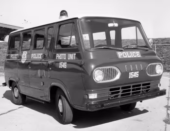 1962 Ford Falcon Econoline Club Wagon Police