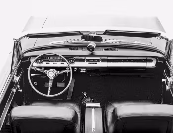 Panel frontal 1964 Ford Falcon Futura Sprint Convertible [North America] (76D/E-14)