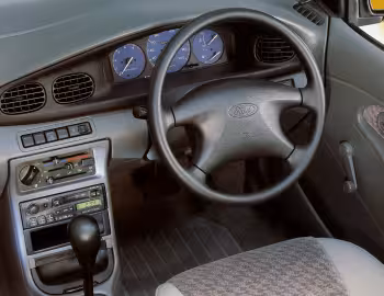 Interior Ford Festiva GLXi 5-door [Australia] (WD) '1997–2000