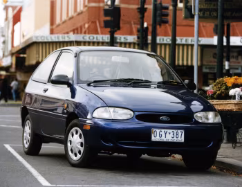 Ford Festiva Trio S 3-door [Australia] (WD) '1997–2000