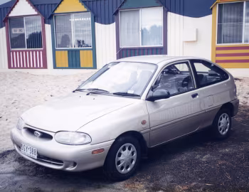 Ford Festiva Trio S 3-door [Australia] (WD) '1997–2000