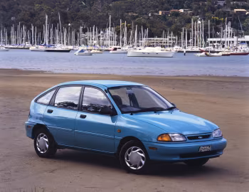 Ford Festiva GLi 5-door [Australia] (WB) '1995–97