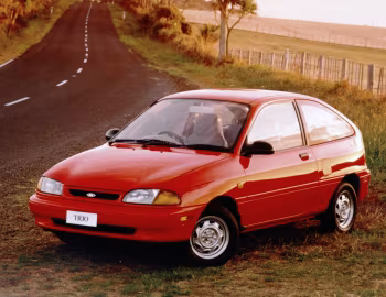 Ford Festiva Trio 3-door [Australia] (WD) '1997–2000