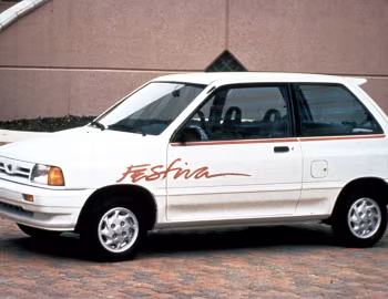 1991–93 Ford Festiva GL [North America] (WA) '1990–93