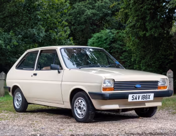 Ford Fiesta Popular [UK-spec] '1981–83