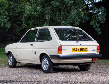 Ford Fiesta Popular [UK-spec] '1981–83