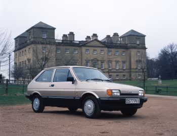 Ford Fiesta Ghia [UK-spec] '1984–89