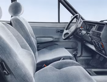 Interior Ford Fiesta Ghia [Worldwide] '1983–89