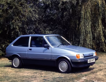 Ford Fiesta Ghia [UK-spec] '1984–89