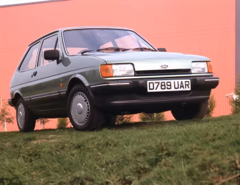 Ford Fiesta Ghia [UK-spec] '1984–89