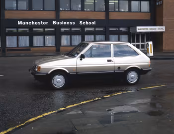 Ford Fiesta Ghia [UK-spec] '1984–89