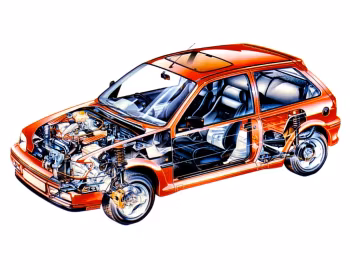 Ford Fiesta RS Turbo [UK-spec] '1990–92