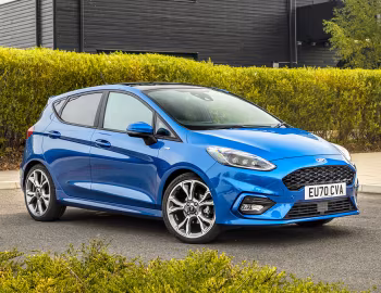 Ford Fiesta ST-Line EcoBoost Hybrid 5-door [UK-spec] '2019–21