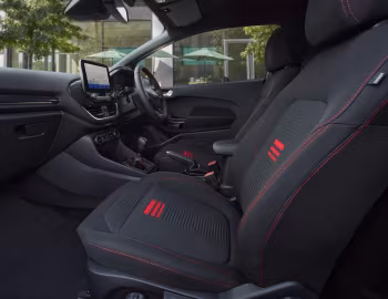 Interior Ford Fiesta Sport Van [UK-spec] '2021–22