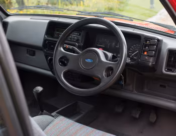 Interior Ford Fiesta XR2 [UK-spec] '1984–89