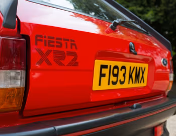 Ford Fiesta XR2 [UK-spec] '1984–89