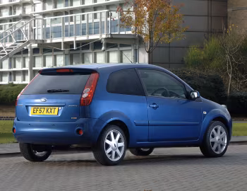 Ford Fiesta Zetec Blue 3-door [UK-spec] '2007–08