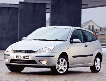 Ford Focus 3-door [UK-spec] (DBW) '2001–04