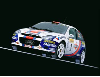 Ford Focus RS WRC (DBW) '2001–02