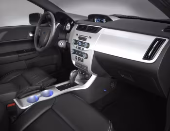 Interior 2008 Ford Focus SES Coupe [North America] '2007–08