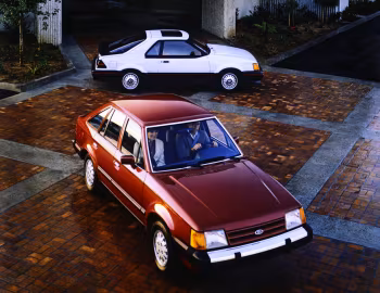 Ford Escort EXP Luxury Coupe, Ford Escort GL 4-door