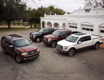 Ford F-150 King Ranch FX4 SuperCrew, Ford Expedition King Ranch, Ford F-350 Super Duty King Ranch Crew Cab, Ford F-250 Super Duty King Ranch Crew Cab