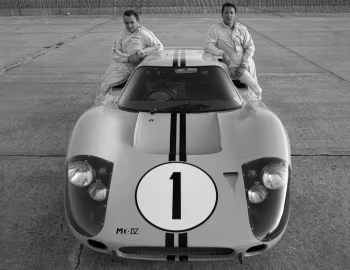 Ford GT40 by Kar Kraft, Bruce McLaren, Mario Andretti
