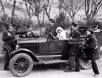 Ford Model T Fordor Touring, Marion Davies