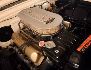 Bajo el capó 1962 Ford Galaxie 406/405 HP A/FX Lightweight
