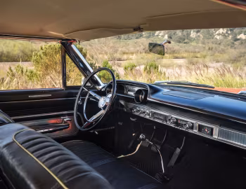 Interior 1963 Ford Galaxie 500 R-code Fastback Hardtop (63B)