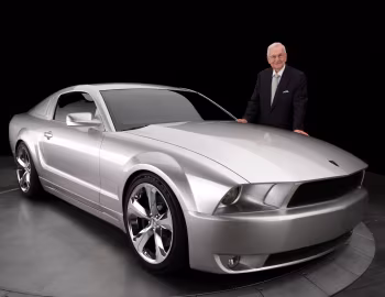 Ford Mustang Iacocca 45th Anniversary Edition, Lee Iacocca