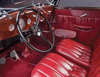 Interior 1935 Ford V8-48 Deluxe Gläser Cabriolet [Germany] (#18-2640496) '1936