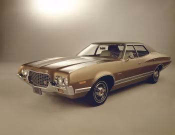 1972 Ford Torino Brougham 4-door Pillared Hardtop (53D)