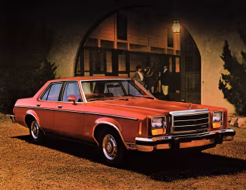 1980 Ford Granada ESS 4-door Sedan (82) '1979–80