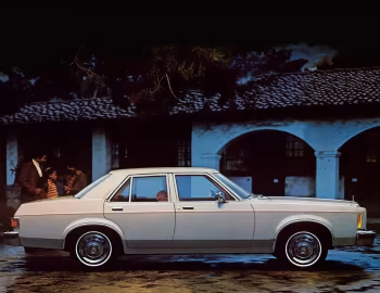 1980 Ford Granada 4-door Sedan (54H) '1979–80