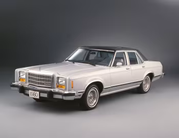 1980 Ford Granada Ghia 4-door Sedan (54K)
