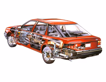 Ford Granada 2.0i Ghia '1985–89