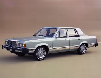 1981 Ford Granada GL 4-door Sedan (54D) '1980–81